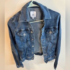 Ag Adriano Goldschmied Classic Blue Denim Jacket